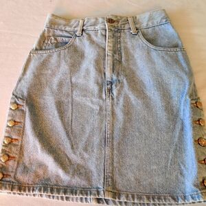 Vintage Bongo Denim Skirt 7